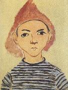 Henri Matisse Portrait of Pierre Matisse (mk35) oil painting reproduction